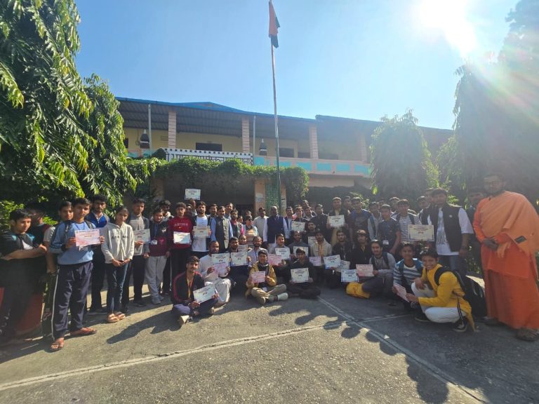 श्री भगवानदास आदर्श संस्कृत महाविद्यालय हरिद्वार में आयोजित हुआ छात्र-प्रतिभा सम्मान समारोह